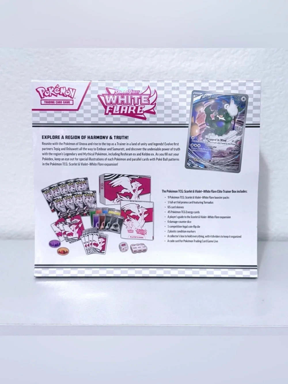 Sealed Pokémon White Flare Elite Trainer Box - Scarlet & Violet: White Flare ETB